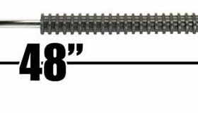 Erie Tools Professional 5000 PSI Hot Water Pressure Washer Gun and 48-Inch Wand - 8 GPM, 300°F Rated