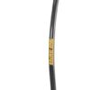 True Temper Poly Snow Shovel | 18-Inch Ergonomic D-Grip for Easy Snow Pushing & Clearing | Durable Steel Core Handle
