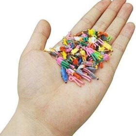100PCS HO Scale Model People Figures - 1:100 Painted Miniature Passengers for Architecture, Train Layouts, & Dioramas