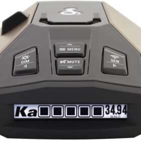 Cobra RAD 450 Laser Radar Detector - Long Range Detection with IVT Filter & OLED Display