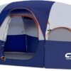 CAMPROS CP 8-Person Family Camping Tent – Waterproof, Double Layer with Room Divider & Easy Carry Bag