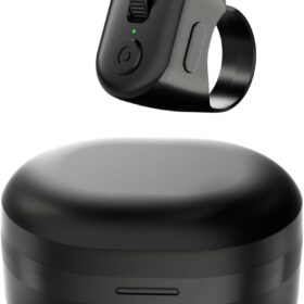 TikTok Ring Remote & eBook Page Turner for iPad & Android | Hands-Free Scrolling, Liking, & Page Turning | Bluetooth Remote for iPhone, Tablets & More