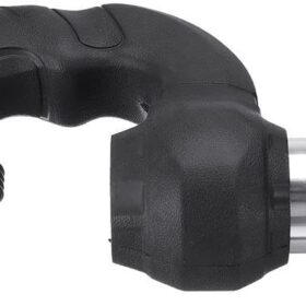 High-Pressure Fireman Style Hose Nozzle - Heavy Duty Metal Water Sprayer for Car Wash, Garden Watering, and Pet Cleaning