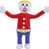 NJ Croce Mr. Bill Bendable Action Figure - Classic Saturday Night Live (SNL) Toy - 5.75" Poseable Collectible for Kids & Adults