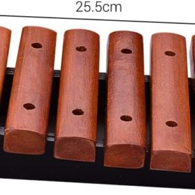 8-Note Wooden Xylophone for Kids – Natural Wood Percussion Instrument with 2 Mallets – Educational Musical Toy for Toddlers & Children