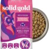 Solid Gold Katz-N-Flocken Dry Cat Food with Lamb & Brown Rice - Holistic Gut Health & Digestive Support for Indoor Cats, Kittens & Adults - 4 LB Bag