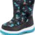 EQUICK Unisex Kids' Winter Snow Boots - Waterproof, Fleece-Lined Insulated Footwear for Toddlers & Big Kids