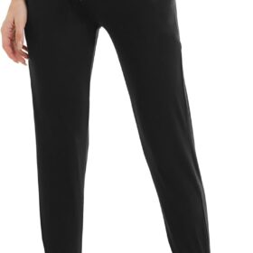 GAYHAY Women's Lightweight Joggers with Pockets - Soft High-Waisted Yoga Sweatpants for Lounge, Athletic & Gym Workouts