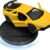 Mini Drift Racing Car Dashboard Ornament – Zinc Alloy Dynamic Sports Model Toy & Interior Decor Gift (Yellow)