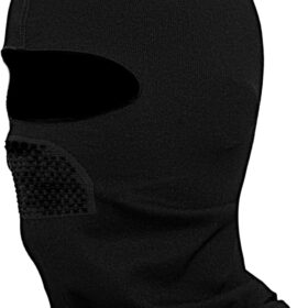 E4M Men's 5-Piece Winter Thermal Set - Fleece-Lined Base Layer for Extreme Cold with Balaclava Face Mask, Beanie Hat, & Gloves