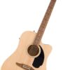 Fender California Debut Redondo CE Acoustic-Electric Guitar with Built-In Tuner, Natural Finish