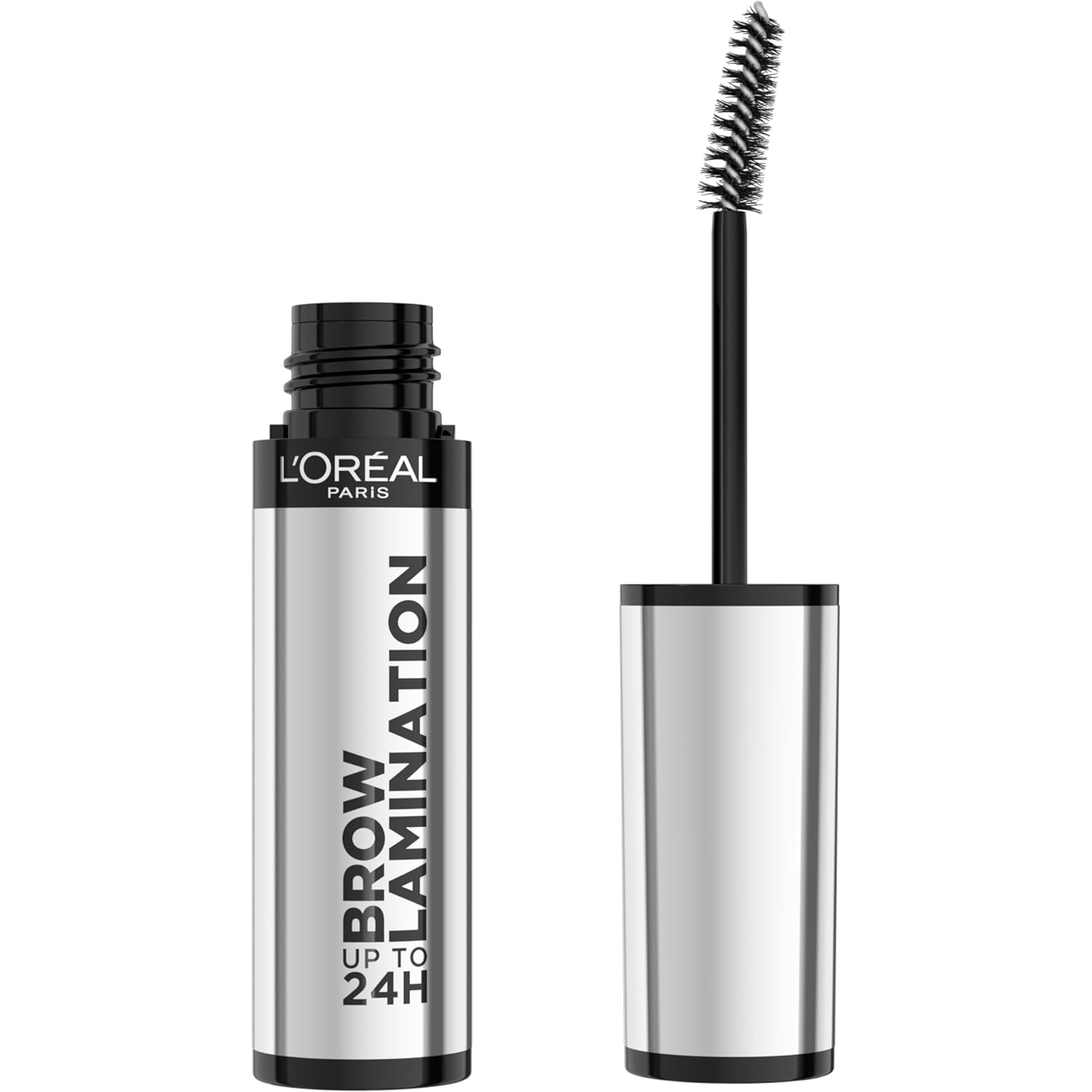 L'Oreal Paris Infallible Brow Lamination Gel - 24H Water-Resistant Clear Eyebrow Tint for Fuller Looking Brows, 0.16 Fl Oz