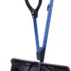 Snow Joe Shovelution 20-Inch Snow Shovel with Spring-Assist Handle | Ergonomic Design Reduces Back Strain & Effort | Heavy-Duty Winter Tool for Fast Snow Removal