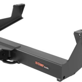 CURT 15860 Class 5 Commercial Duty Trailer Hitch - 2-1/2 Inch Receiver for Chevy Silverado & GMC Sierra 2500/3500 HD