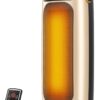 1500W Electric Space Heater with Remote – 70° Oscillating PTC Ceramic Heater with 4 Heat Settings, Timer, and Tip-Over Protection for Indoor Office and Bedroom Use