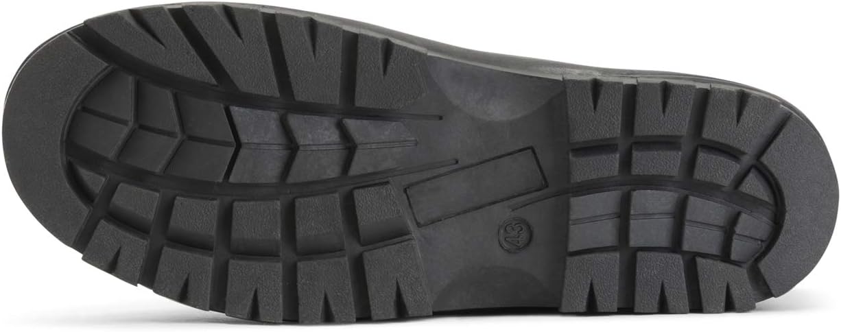 POLAR Men's Waterproof Thermal Snow Boots – Insulated Mucker Hiking Footwear with Safety Toe
