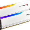 G.SKILL Ripjaws M5 RGB DDR5 RAM 32GB (2x16GB) 6400MHz PC5-51200 CL36 Desktop Memory - Intel XMP 3.0 - Matte White (F5-6400J3648F16GX2-RM5RW)