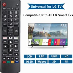Premium Replacement Remote for LG Smart TVs – Compatible with All LED, LCD, OLED, and 4K UHD Models – No Setup Required