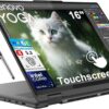 Lenovo Yoga 7i 2-in-1 16" Touchscreen Laptop | Intel Core Ultra 7 155U | 16GB RAM | 1TB SSD | Thunderbolt 4 | Fingerprint Reader | Windows 11 Home (Storm Grey)