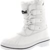 POLAR Women's Quilted Waterproof Winter Snow Boots – Cozy Short Rain & Cold Weather Footwear