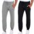 Andrew Scott Men's Fleece Joggers Pants – Multi-Pack Loose-Fit Sweatpants for Athletic Training & Lounging