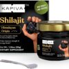 Kapiva Authentic Himalayan Shilajit Resin for Peak Vitality | 100% Pure & Potent | 80+ Trace Minerals for Men & Women | Natural Energy, Focus & Immune Support