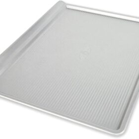 USA Pan Bakeware Large Cookie Sheet – Warp-Resistant Aluminized Steel with Nonstick Coating, Made in the USA
