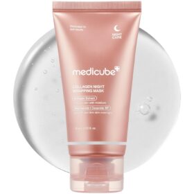 medicube Collagen Night Wrapping Mask | Wake to Firmer, Glowing Skin | Korean Overnight Peel Off Facial Mask for Wrinkles, Sagging & Dullness | 8-Hour Deep Hydration, 2.53 fl.oz