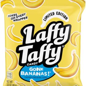 Laffy Taffy Banana Mini Bars – 3.5 oz Bag of Individually Wrapped Chewy Candy