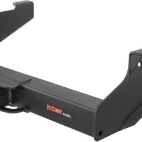 CURT 15704 Class 5 Commercial Duty Trailer Hitch - 2-1/2 Inch Receiver for Select Dodge Ram 1500/2500/3500 - 18,000 lbs GTW