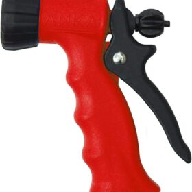 Watts ANKA 3/4 Inch TUFF TRIGGER Hot Water Hose Nozzle - High Pressure Industrial Spray Gun with Adjustable Flow Pattern