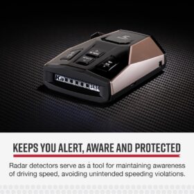 Cobra RAD 450 Laser Radar Detector - Long Range Detection with IVT Filter & OLED Display
