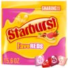STARBURST FaveREDS Fruit Chews Candy – Strawberry, Cherry, Watermelon & Fruit Punch – 15.6 oz Resealable Sharing Size Bag