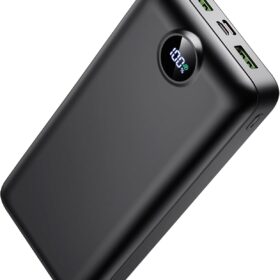 50,000mAh Portable Charger Power Bank - 22.5W Fast Charging Battery Pack with USB C & Digital Display - High Capacity External Battery for iPhone, Samsung, and More