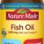 Nature Made Fish Oil 1200mg Omega-3 Softgels | Heart Health Support | 100 Ct (50 Day Supply)
