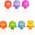 Rainbow Brite Limited Edition Sprite Squad 7-Pack Collector Set – 1.25-Inch Cheebee Micro Figures