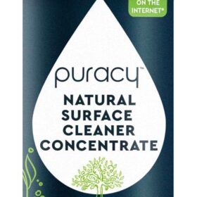 Purity Meets Power: Puracy Multi-Surface Cleaner Concentrate | One 16oz Bottle Makes 1 Gallon | Plant-Based, Streak-Free, Family & Pet Safe | Fragrance-Free Formula