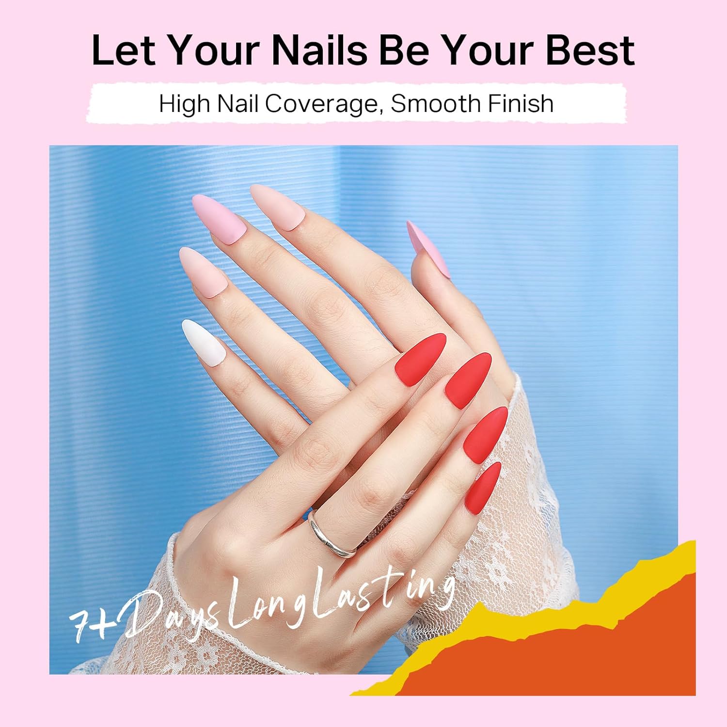MIZHSE Quick Dry Nail Polish Set – 24 Trendy Shades Neon, Glitter & Cream Finish, Air Dry Fast Lacquer, Non-Gel Long Lasting Manicure Kit DIY Gift for Women