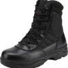 NORTIV 8 Men's Military Tactical Boots - Waterproof Side Zipper Combat Motorcycle Work Shoes