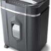 Aurora AU1210MA High-Security 12-Sheet Micro-Cut Shredder with Pullout Basket – Destroys CDs, Credit Cards, and Documents