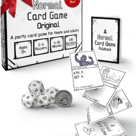 The Normal Card Game - Hilarious Party Card Game for Teens & Adults, Fast-Paced Strategy Game for Families & Groups, 2-4 Players, Ages 13+