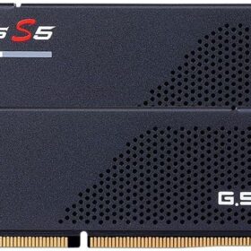 G.SKILL Ripjaws S5 DDR5 32GB (2x16GB) 5200MHz PC5-41600 CL40 Desktop Memory | Intel XMP 3.0 & AMD EXPO Support | 1.10V U-DIMM - Matte Black