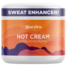 Hot Sweat Cream for Workout Enhancer - Firming Body Lotion for Stomach, Thighs & Buttocks - Thermal Cellulite Treatment & Skin Tightening Moisturizer for Women & Men