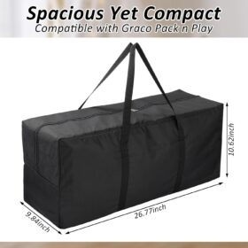 Premium Travel Bag for Graco Pack 'n Play - Waterproof & Lightweight Playyard Storage Duffel