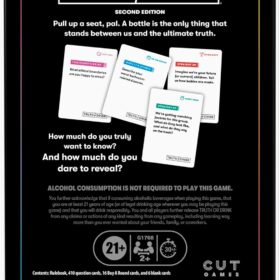 Truth or Drink: The Viral Party Game | 410 Questions for Unforgettable Adult Game Nights | 2+ Players | The Perfect Icebreaker & Gag Gift | As Seen on TikTok & YouTube