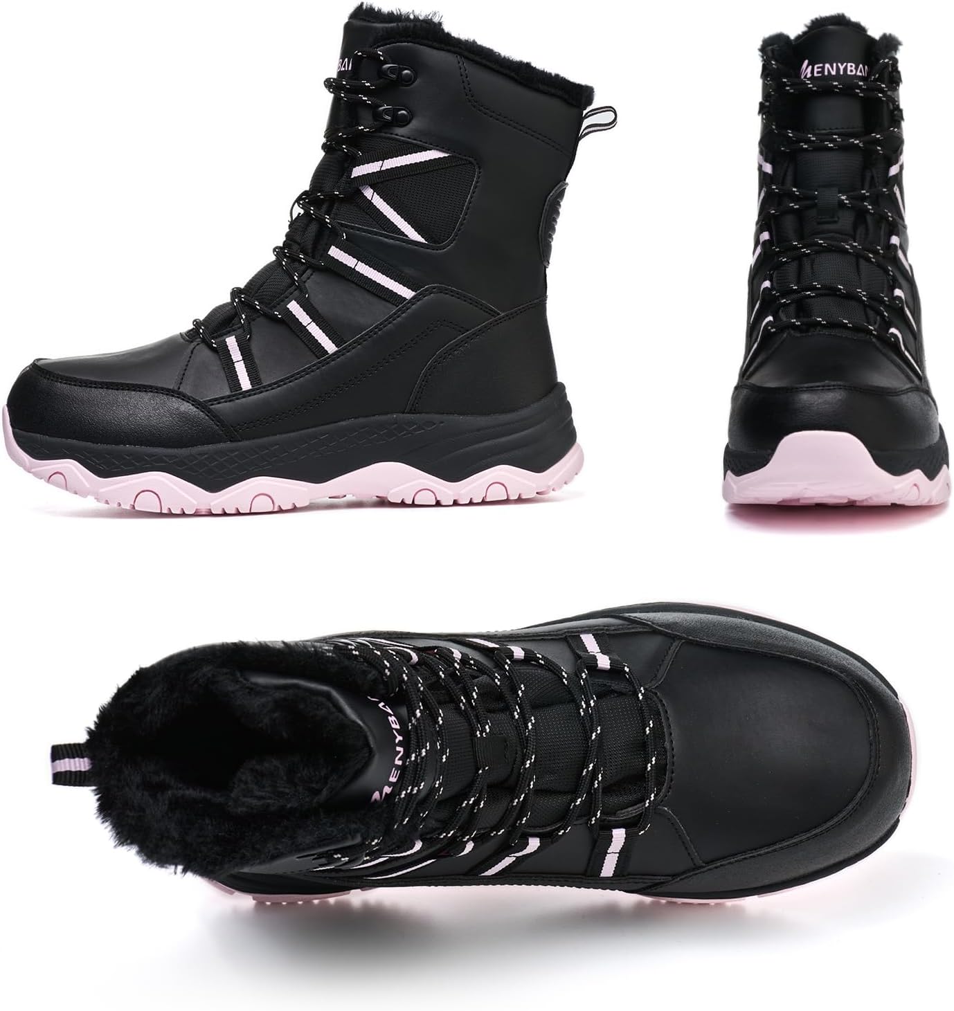 Women's Insulated Winter Snow Boots | Waterproof & Anti-Slip Mid-Calf Booties for Cozy Warmth