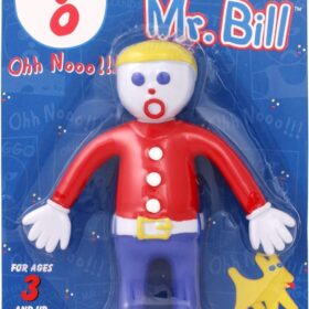NJ Croce Mr. Bill Bendable Action Figure - Classic Saturday Night Live (SNL) Toy - 5.75" Poseable Collectible for Kids & Adults