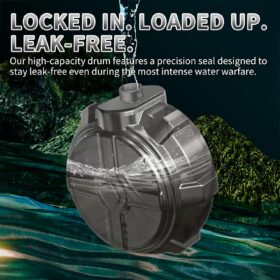 Electric Water Guns for Adults and Kids - 2-Pack Automatic Squirt Toys with Rechargeable Battery, High-Power Long Range Water Blasters for Pool, Beach, and Outdoor Summer Battles