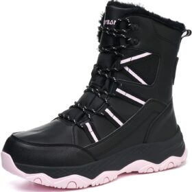 Women's Insulated Winter Snow Boots | Waterproof & Anti-Slip Mid-Calf Booties for Cozy Warmth