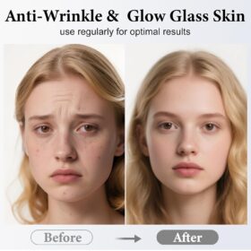 ISTON 4-Pack Real Deep Collagen Face Mask for Lifting & Firming, Overnight Hydrating Skincare for Glass Skin, Pore Minimizing & Anti-Wrinkle Treatment, TikTok Viral Face Masks